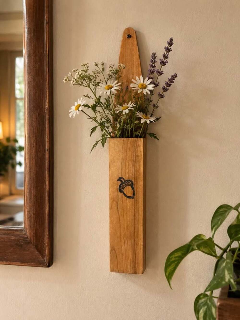 decorative wood hanging